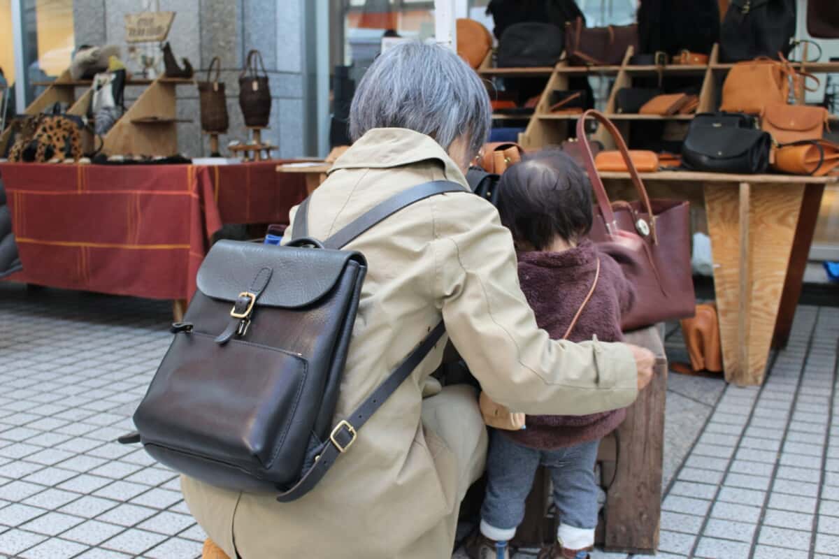 四角リュックS