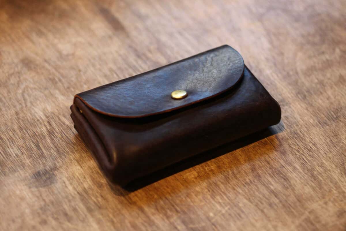 カシメミニ財布 チョコ