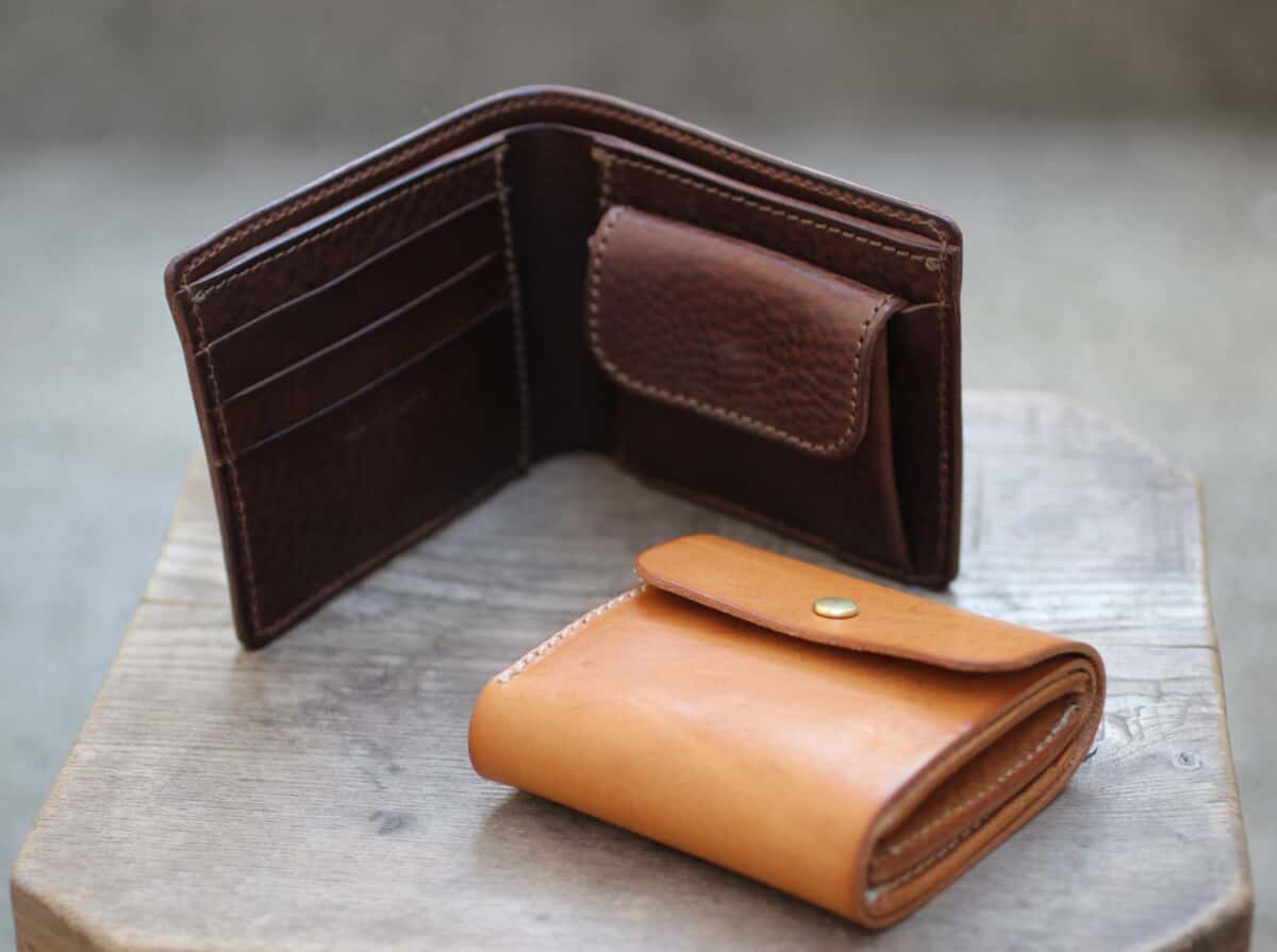 二つ折り財布 フラップミニ財布