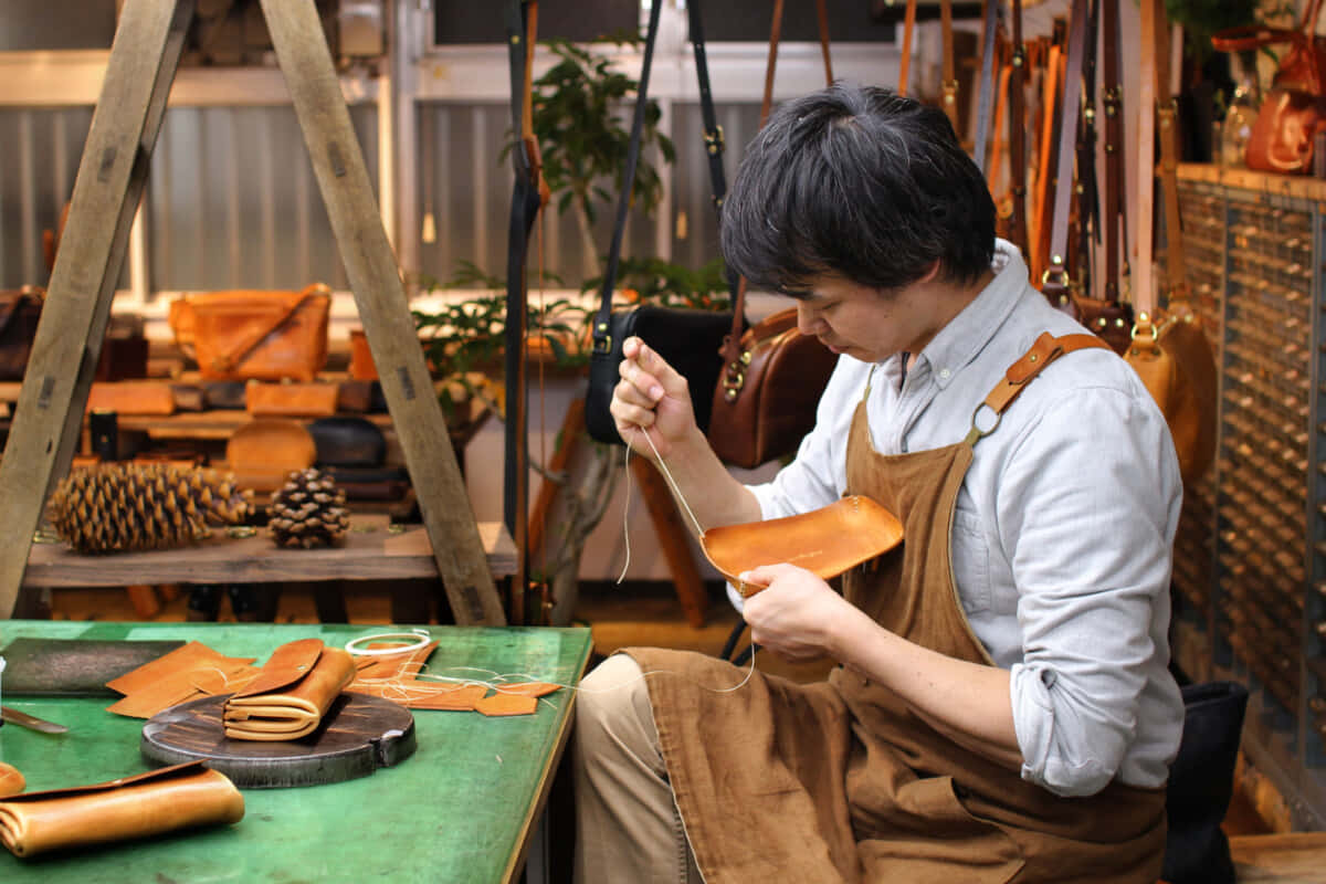 手作りの革製品