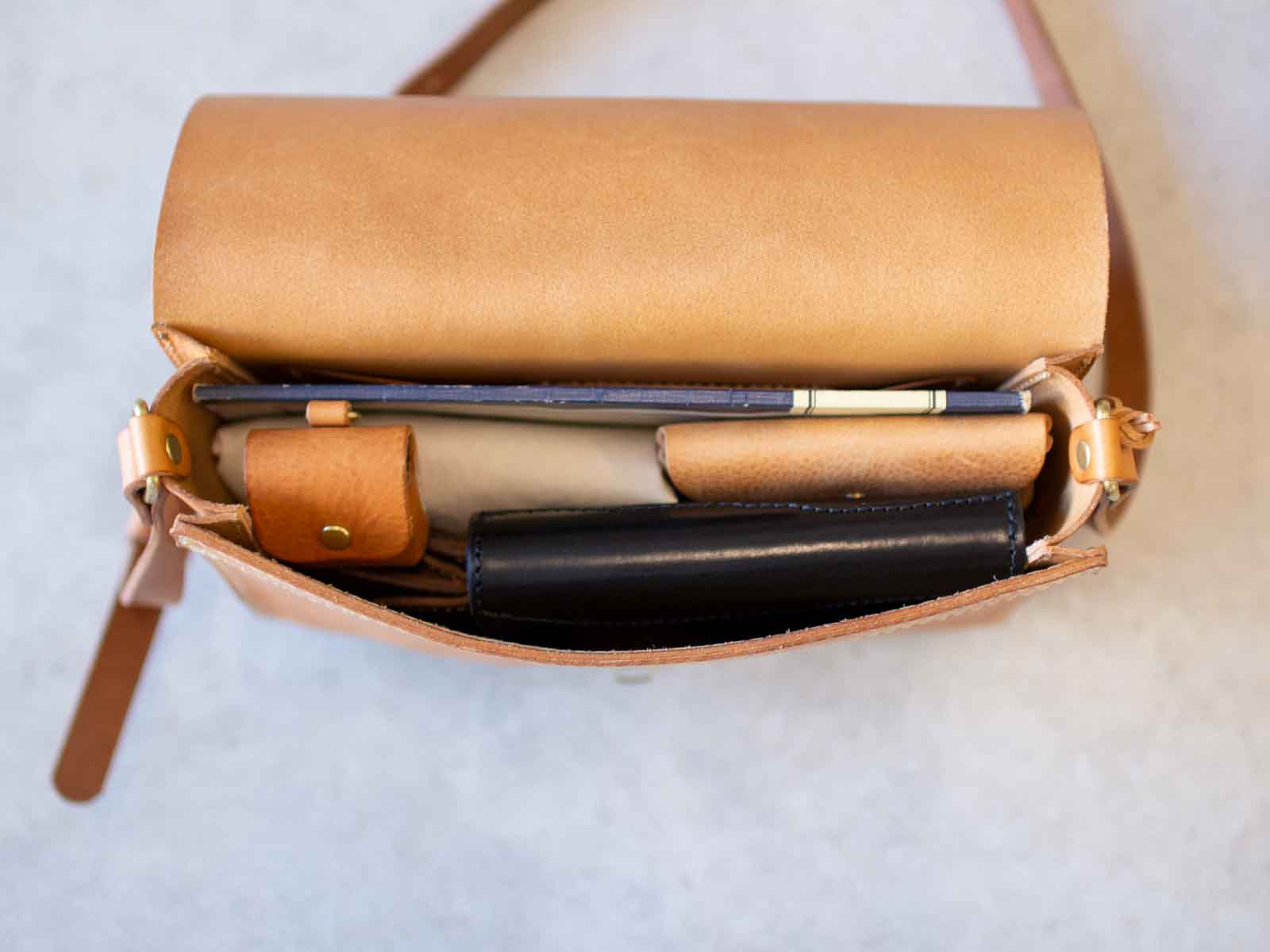 プッシュアップショルダー 収納例